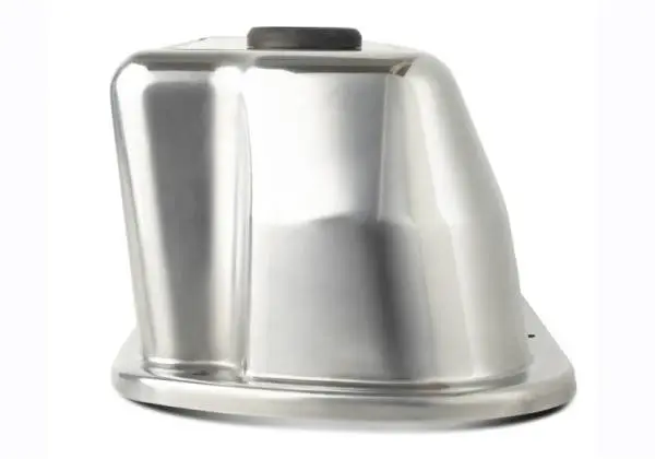 Ford Racing Logo Die-Cast Black Valve Covers Polished image 7