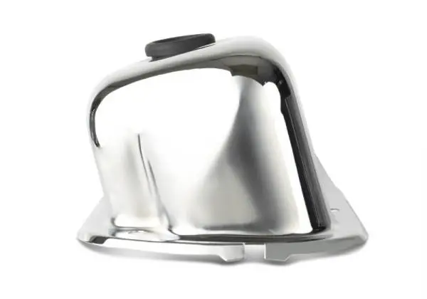 Ford Racing Embosses Logo Stamped Steel Valve Cover Chrome thumbnail 7