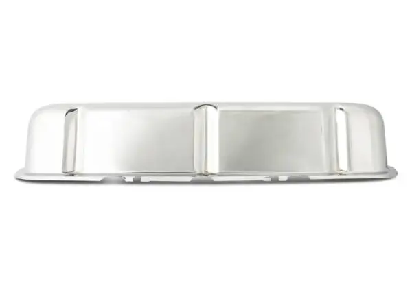 Ford Racing Ford Mustang Logo Stamped Steel Chrome Valve Covers thumbnail 5