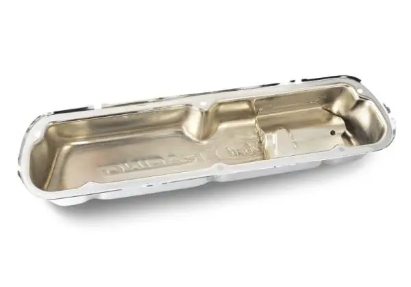 Ford Racing Ford Mustang Logo Stamped Steel Chrome Valve Covers thumbnail 6
