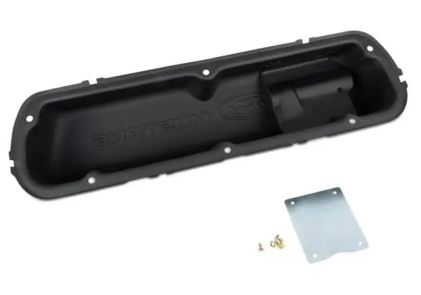 Ford Mustang Logo Black Crinkle Valve Cover thumbnail 6