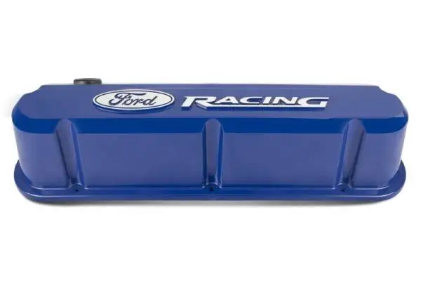 Ford Racing 289-351 Slant Edge Blue Valve Cover thumbnail 9
