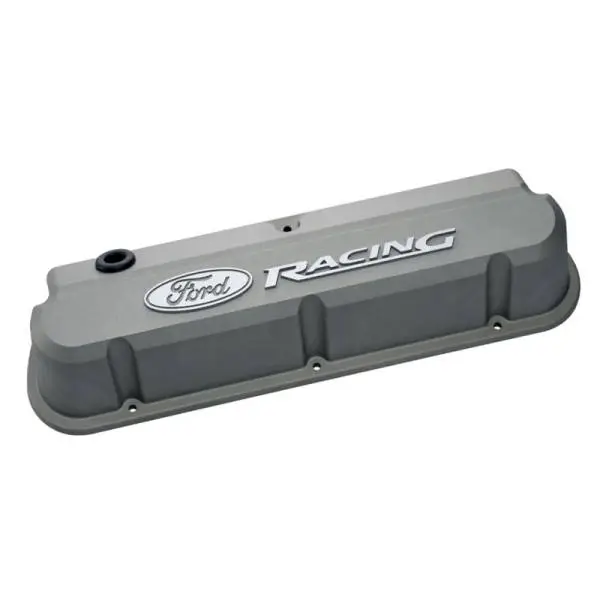 Ford Racing 289-351 Slant Edge Gray Valve Cover thumbnail 2
