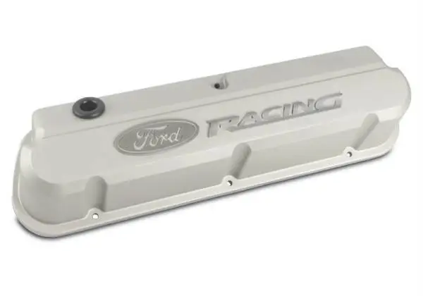 Ford Racing 289-351 Slant Edge Gray Valve Cover thumbnail 3