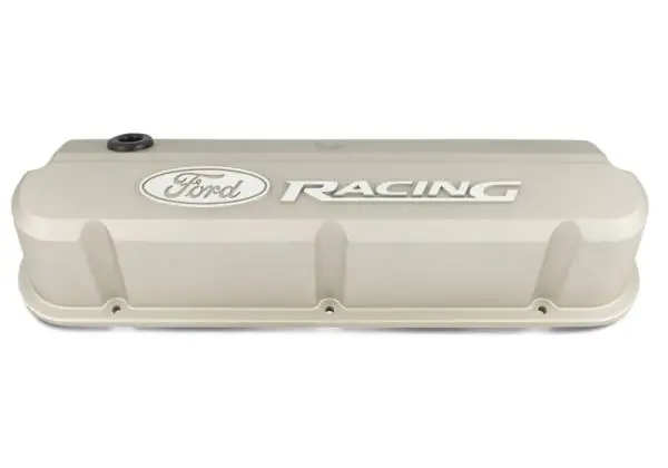 Ford Racing 289-351 Slant Edge Gray Valve Cover thumbnail 4