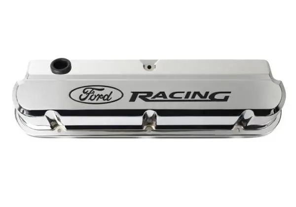 Ford Racing 289-351 Slant Edge Chrome Valve Cover thumbnail 4