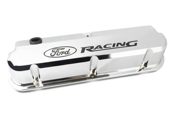 Ford Racing 289-351 Slant Edge Chrome Valve Cover thumbnail 8