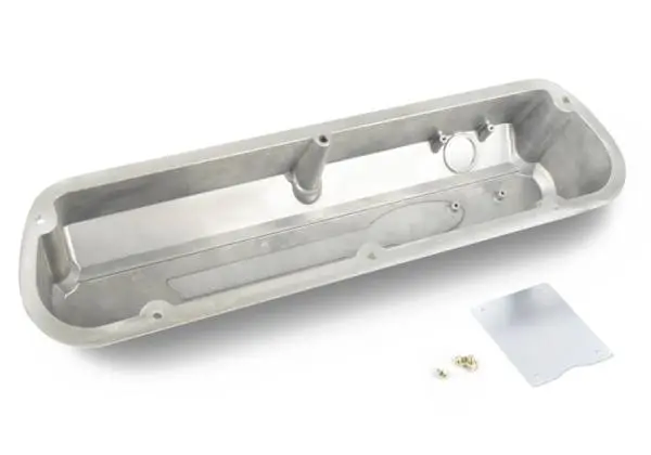 Ford Racing Slant Edge Valve Covers w/Ford Racing Logo - Bare thumbnail 6