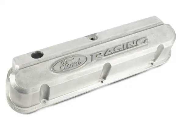 Ford Racing Slant Edge Valve Covers w/Ford Racing Logo - Bare thumbnail 8