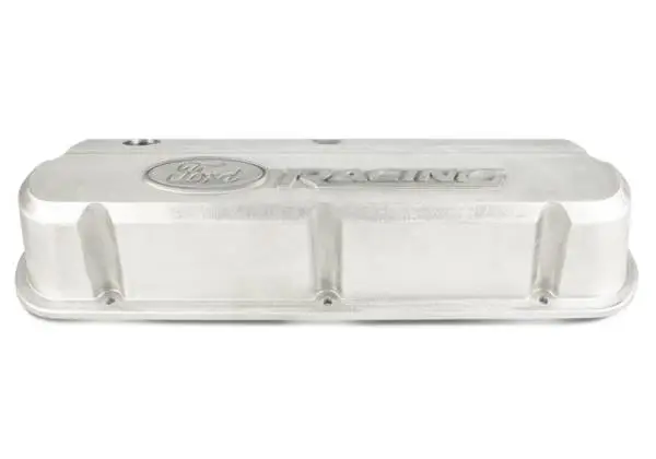 Ford Racing Slant Edge Valve Covers w/Ford Racing Logo - Bare thumbnail 9