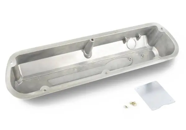 Ford Racing Slant Edge Valve Covers w/Ford Racing Logo - Bare thumbnail 11