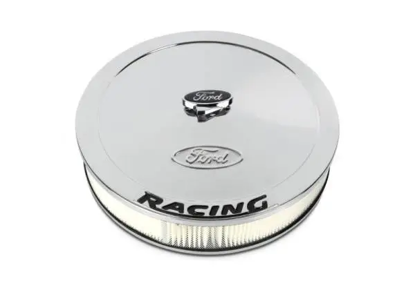 Ford Racing Complete Dress Up Kit Chrome Finish w/Black Emblems thumbnail 4