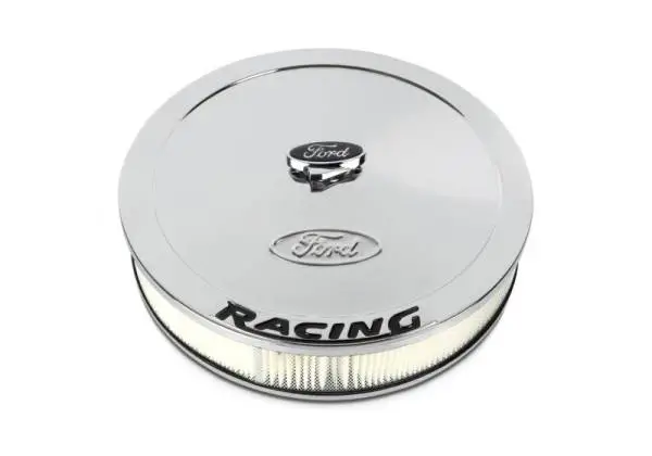 Ford Racing Complete Dress Up Kit Chrome Finish w/Black Emblems thumbnail 9
