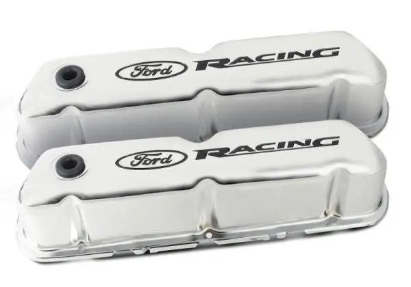 Ford Racing Complete Dress Up Kit Chrome Finish w/Black Emblems thumbnail 12