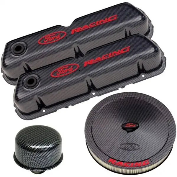 Ford Racing Complete Dress Up Kit - Carbon Fiber Style Finish thumbnail 2