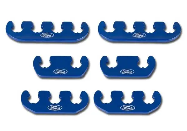 Ford Racing Wire Dividers 4 to 3 to 2 - Blue w/ White Ford Logo thumbnail 7