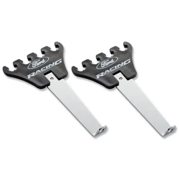 Ford Racing Logo Wire Loom Chrome Base/Black thumbnail 2
