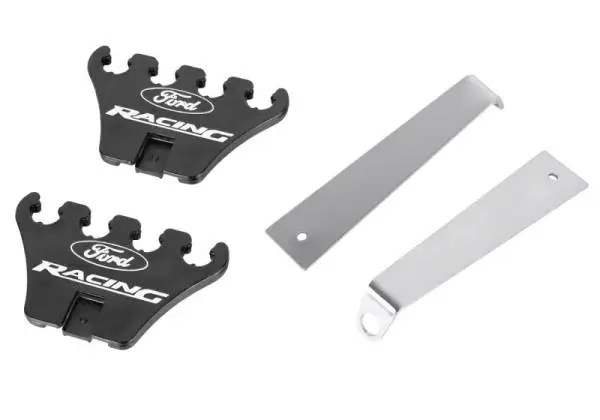 Ford Racing Logo Wire Loom Chrome Base/Black thumbnail 4