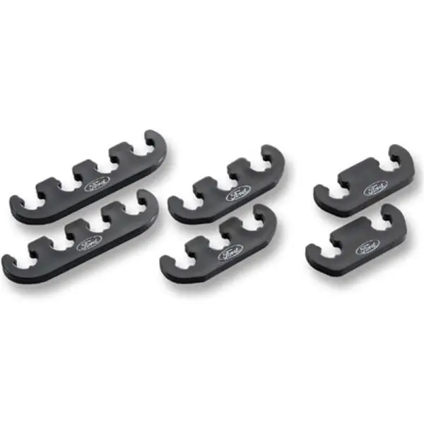 Ford Racing Wire Dividers 4 to 3 to 2 - Black w/ White Ford Logo thumbnail 2