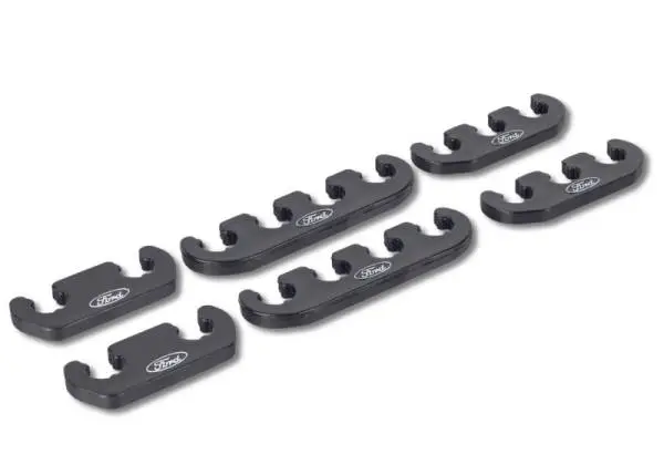 Ford Racing Wire Dividers 4 to 3 to 2 - Black w/ White Ford Logo thumbnail 4