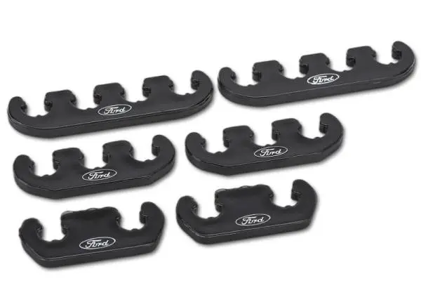 Ford Racing Wire Dividers 4 to 3 to 2 - Black w/ White Ford Logo thumbnail 5