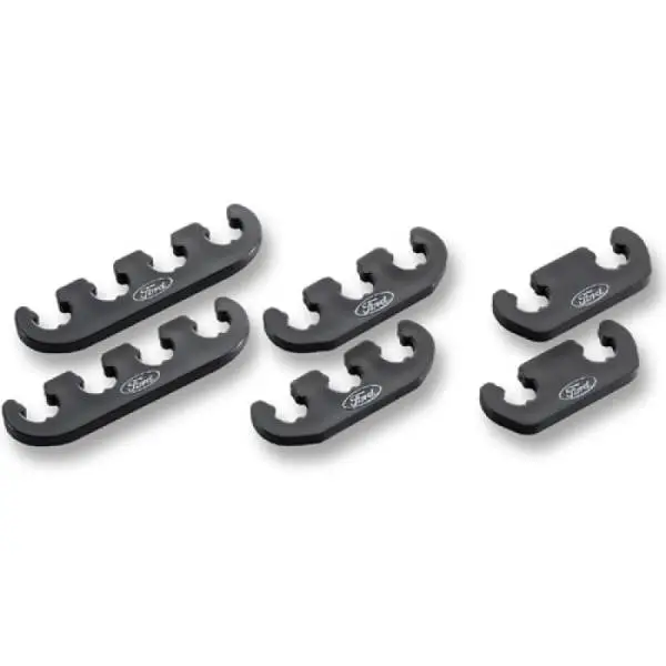 Ford Racing Wire Dividers 4 to 3 to 2 - Black w/ White Ford Logo thumbnail 9