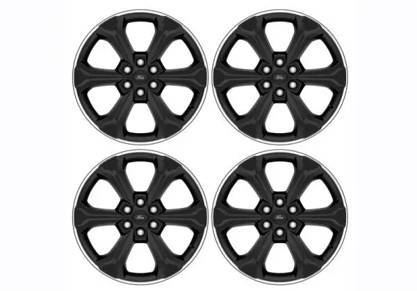 Ford Racing 15-23 F-150 22in Wheel Kit - Black w/Machined Face thumbnail 2