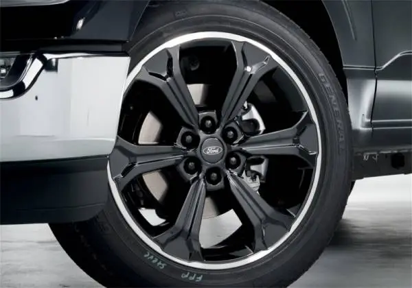 Ford Racing 15-23 F-150 22in Wheel Kit - Black w/Machined Face thumbnail 8