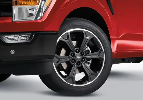 Ford Racing 15-23 F-150 22in Wheel Kit - Black w/Machined Face thumbnail 9