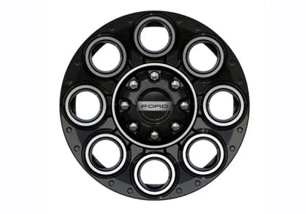 Ford Racing 05-24 Super Duty 20x8in Single Wheel - Black w/Machined Face thumbnail 2