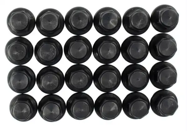 Ford Racing M14 x 1.5 Black Lug Nut - Set of 24 thumbnail 4
