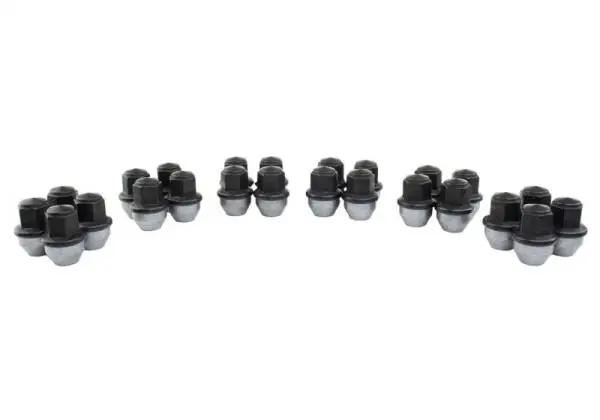 Ford Racing M14 x 1.5 Black Lug Nut - Set of 24 thumbnail 6