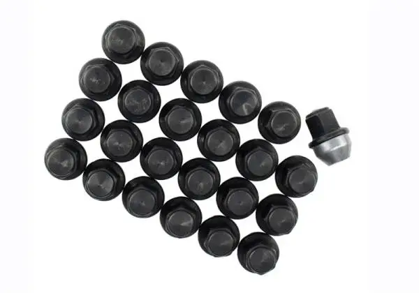 Ford Racing M14 x 1.5 Black Lug Nut - Set of 24 thumbnail 9