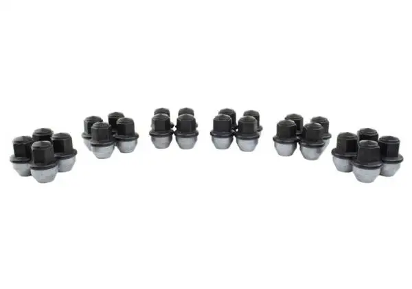 Ford Racing M14 x 1.5 Black Lug Nut - Set of 24 thumbnail 12