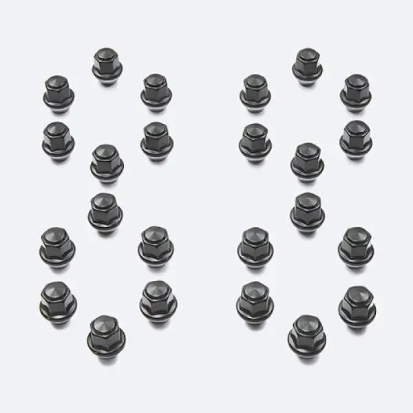 Ford Racing M14 x 1.5 Black Lug Nut - Set of 24 thumbnail 15