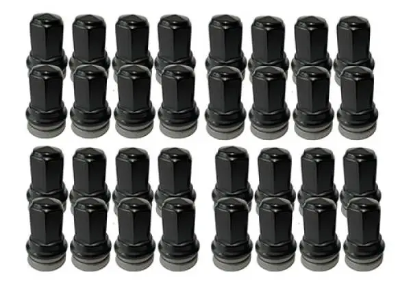 Ford Racing M14 x 1.5 Black Lug Nut - Set of 32 thumbnail 2