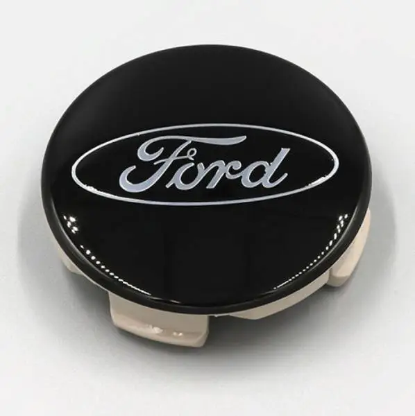 Ford Racing Ford Truck/SUV Black And Chrome Wheel Center Cap Kit thumbnail 8