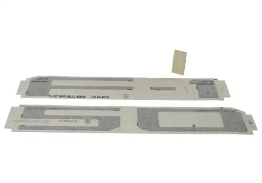 Ford Racing 15-24 F-150 Tailgate Lettering - Black