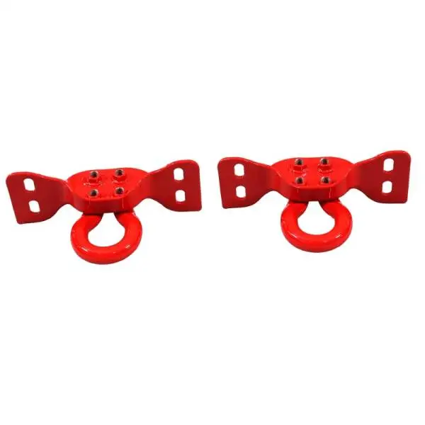 Ford Racing 17-22 Super Duty Tow Hooks - Red (Pair) thumbnail 2