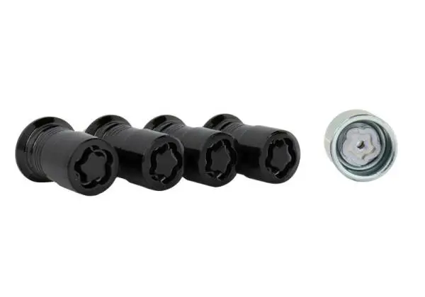 Ford Racing M14 x 1.5 Black Security Lug Nut Kit - Set of 4 thumbnail 2
