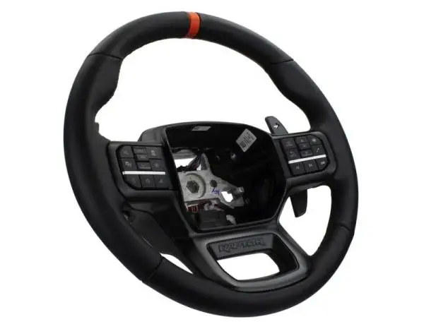 Ford Racing 2021+ F-150 Raptor Steering Wheel Kit - Black thumbnail 3
