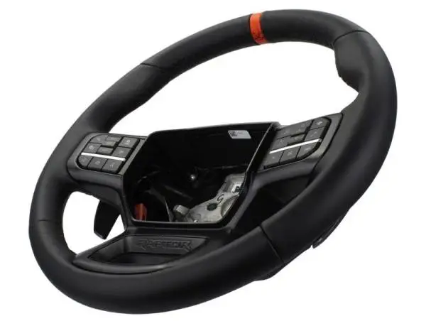 Ford Racing 2021+ F-150 Raptor Steering Wheel Kit - Black thumbnail 4
