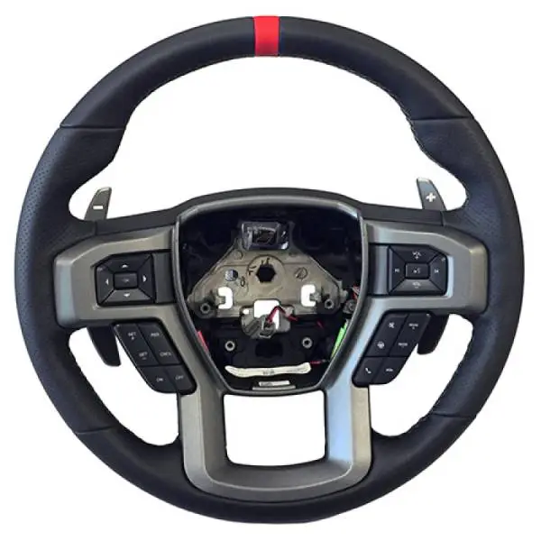 Ford Racing 15-18 F-150 Raptor Performance Steering Wheel Kit - Red Sightline thumbnail 17