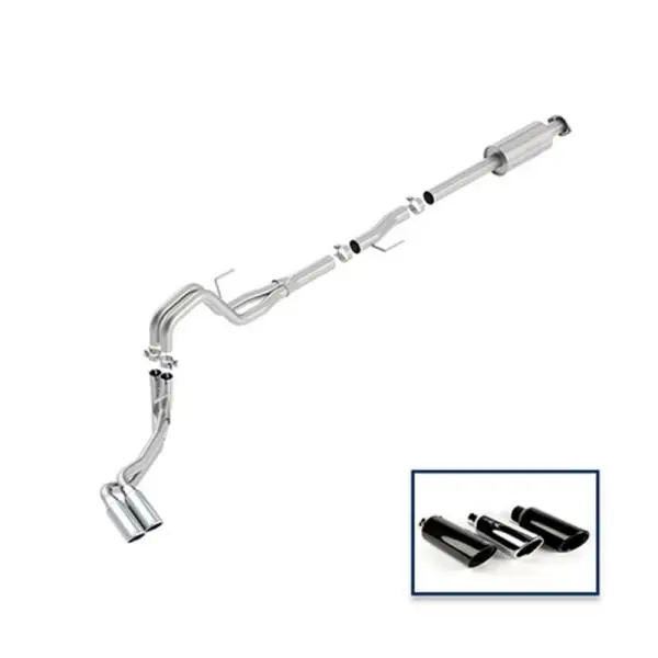 Ford Racing 15-18 F-150 5.0L Cat-Back Extreme Exhaust System Side Exit w/ Chrome Tips thumbnail 2