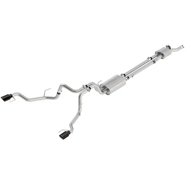 Ford Racing 2017 Ford Raptor 3.5L Touring Cat-Back Exhaust System w/ Black Tips (No Drop Ship) thumbnail 3