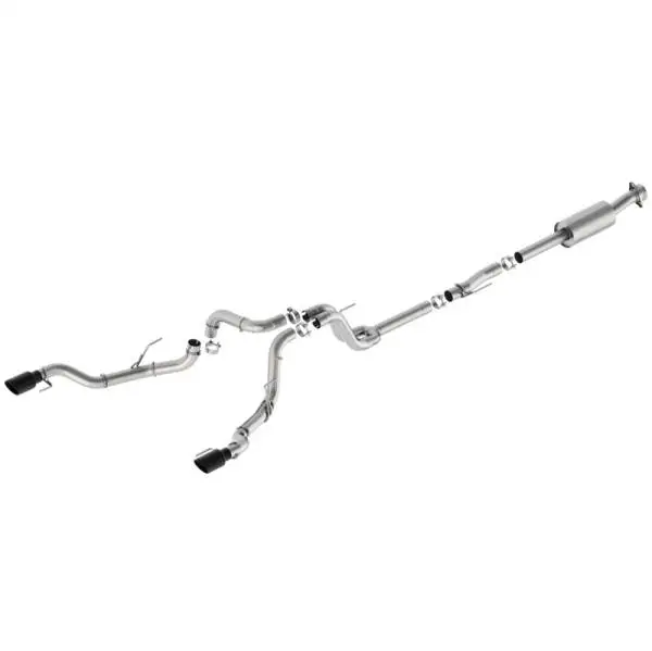 Ford Racing 21-24 F-150 Extreme Bumper Exit Exhaust - Black Tips thumbnail 2