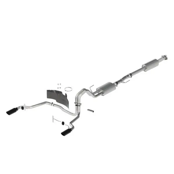 Ford Racing 21-24 F-150 Sport Rear Exit Exhaust - Black Tips thumbnail 2