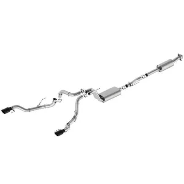 Ford Racing 21-24 F-150 Sport Bumper Exit Exhaust - Black Tips thumbnail 2