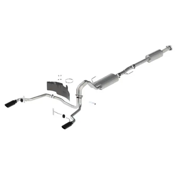 Ford Racing 21-24 F-150 Touring Rear Exit Exhaust - Black Tips thumbnail 2