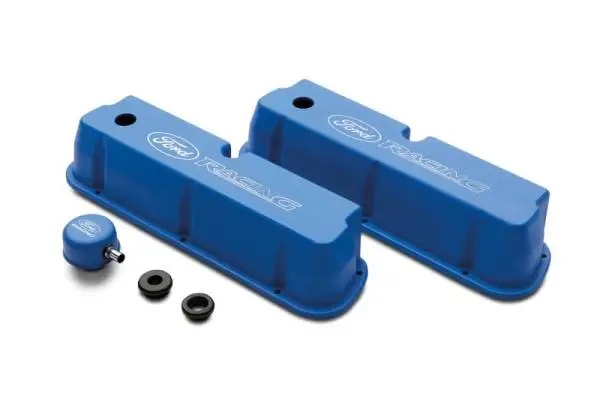 Ford Racing Blue Satin Valve Covers thumbnail 4